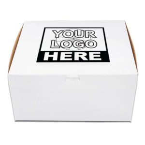 6x6x4 Personalized Cake Box