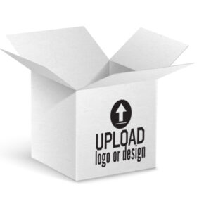 12x12x12 Custom Printed White Shipping Boxes