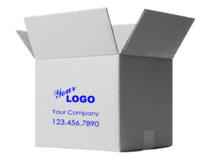 Personalized Shipping Box 12x12x12 White