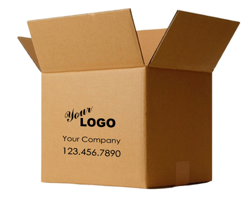 Personalized Shipping BoxBrown