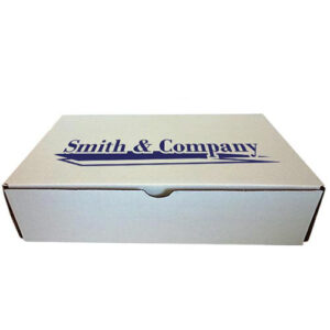 Custom 9x8x2 White Literature Mailer Box